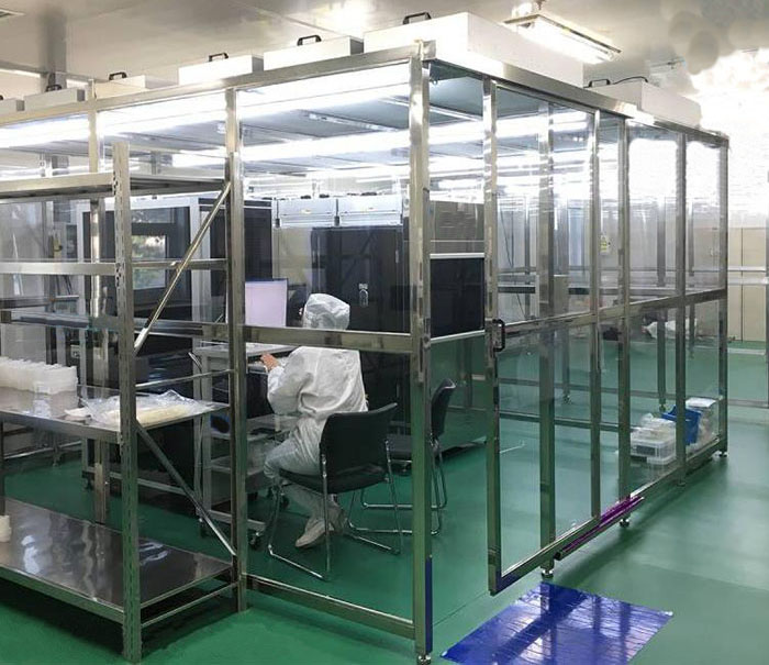 潔凈棚凈化級別可分為：百級潔凈棚，千級潔凈棚，萬級潔凈棚，十萬級潔凈棚。